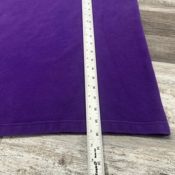 Vintage Ralph Lauren Womens M Red Pony Turtle Neck Knit Pullover Sweater 90s - Picture 7 of 8